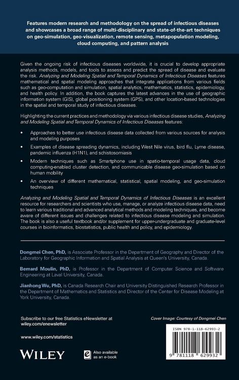 Produktbild: Analyzing and Modeling Spatial and Temporal Dynamics of Infectious Diseases