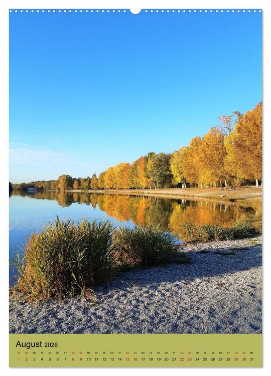 Produktbild: Momente des Herbstes (hochwertiger Premium Wandkalender 2026 DIN A2 hoch), Kunstdruck in Hochglanz