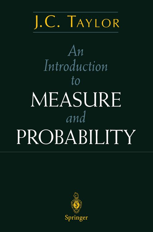 Produktbild: An Introduction to Measure and Probability