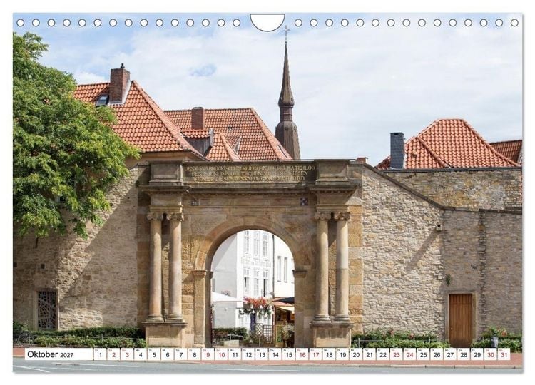 Produktbild: Osnabr&uuml;ck - Momente einer Reise (Wandkalender 2027 DIN A4 quer), CALVENDO Monatskalender