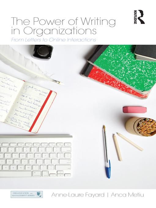 Produktbild: The Power of Writing in Organizations