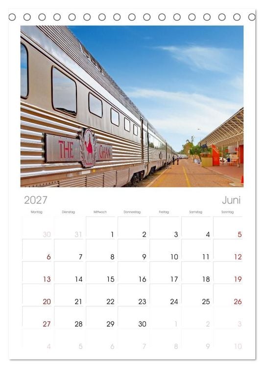Produktbild: Faszination Australien - eine Traumreise (Tischkalender 2027 DIN A5 hoch), CALVENDO Monatskalender