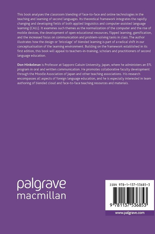 Produktbild: Blending Technologies in Second Language Classrooms