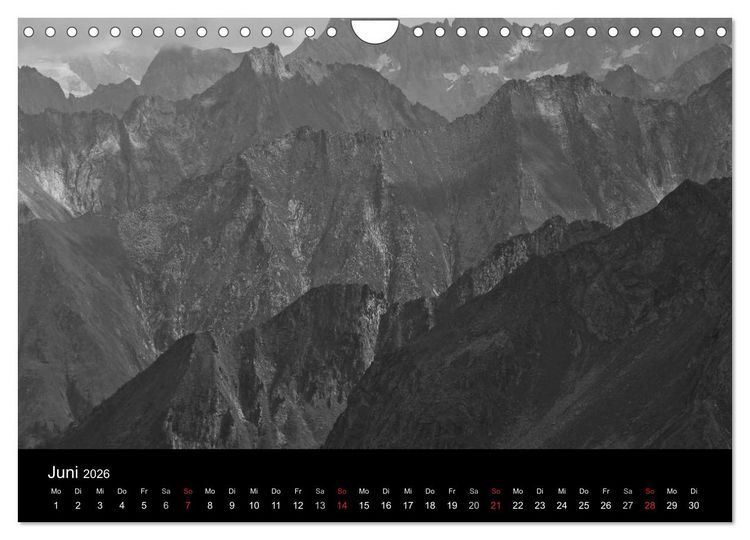 Produktbild: TIROL - Der Berliner H&ouml;henweg (Wandkalender 2026 DIN A4 quer), CALVENDO Monatskalender