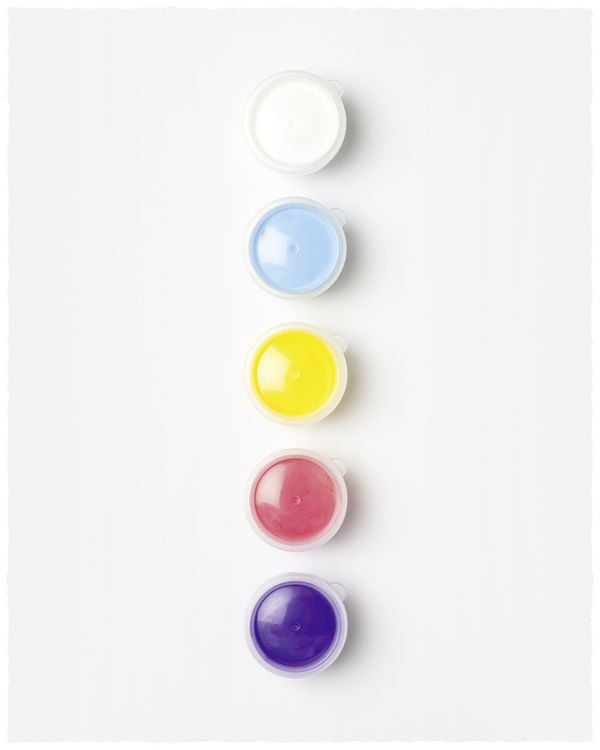 Produktbild: FOLIA Bastelartikel Fingerfarben Set SWEET RAINBOW