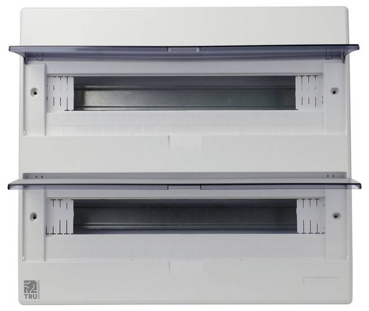 Produktbild: TRU COMPONENTS TC-GYB5-40 Installationsverteiler 438 x 395 x 95 ABS, PC, Stahl 1St.