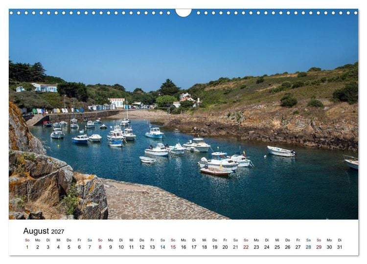 Produktbild: Vend&eacute;e - Bilder von der C&ocirc;te de Lumi&egrave;re (Wandkalender 2027 DIN A3 quer), CALVENDO Monatskalender