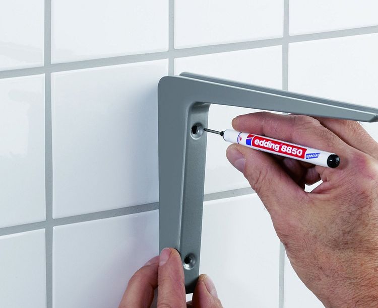 Produktbild: edding 8850 Bohrloch Marker, 0,7-1mm, schwarz