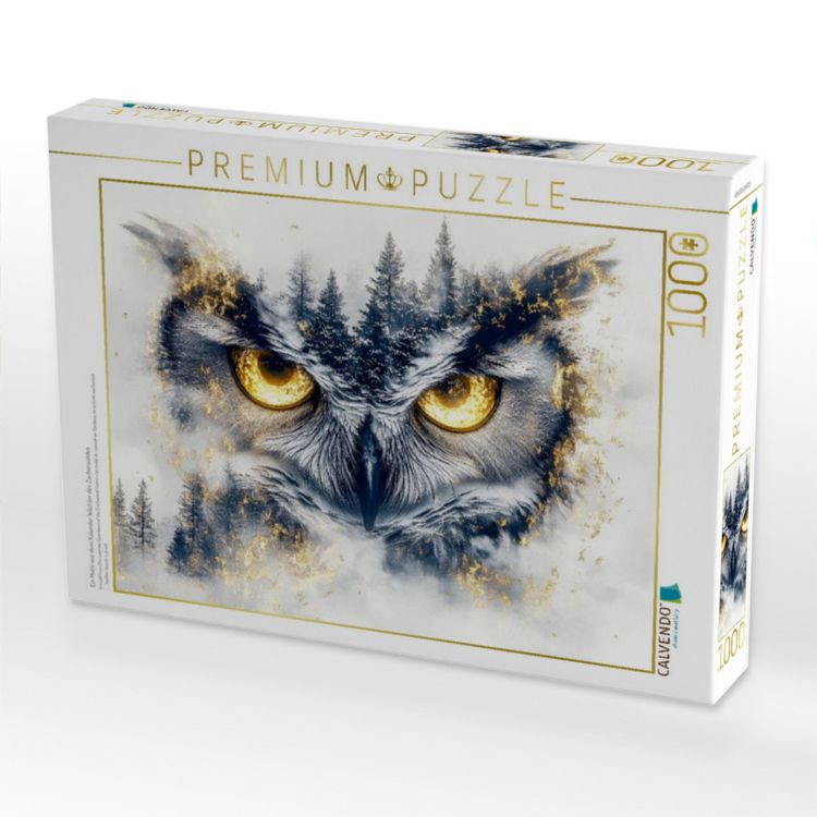 Produktbild: CALVENDO Puzzle Ein Motiv aus dem Kalender W&auml;chter des Zauberwaldes | 1000 Teile Lege-Gr&ouml;&szlig;e 64x48cm Foto-Puzzle f&uuml;r gl&uuml;ckliche Stunden