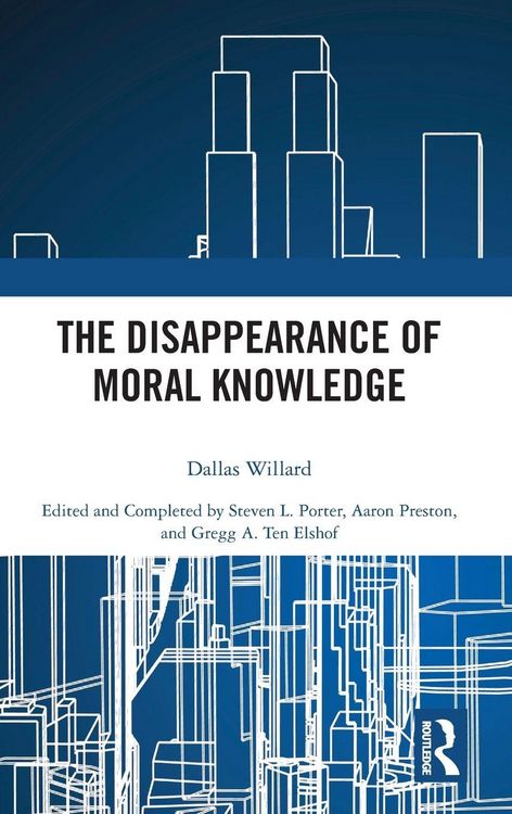 Produktbild: The Disappearance of Moral Knowledge