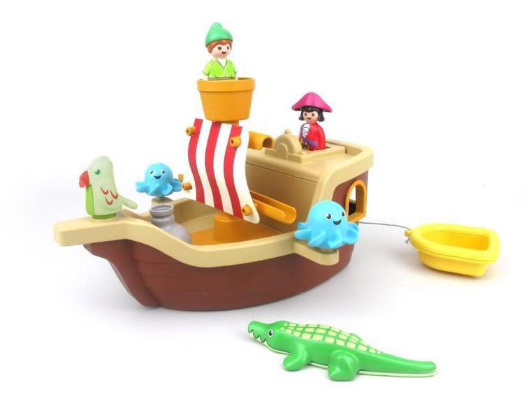 Produktbild: 71769 JUNIOR & Disney: Peter Pans Piratenschiff mit Wasserspritzspa&szlig;