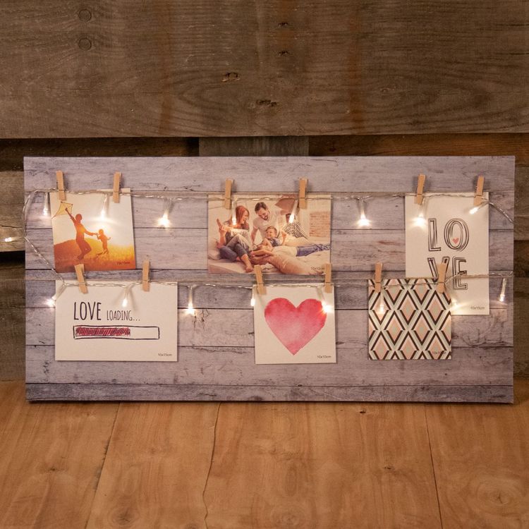 Produktbild: Idena Lichterkette 10 LED warmwei&szlig; 6h Timer 1m