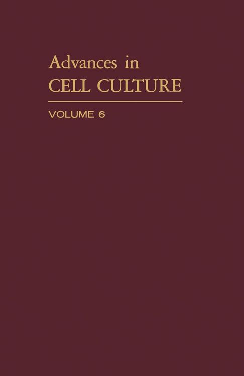 Produktbild: Advances in Cell Culture