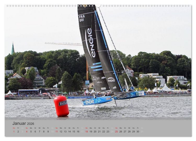 Produktbild: High Speed Katamarane - Schwebend ans Limit (Wandkalender 2026 DIN A2 quer), CALVENDO Monatskalender
