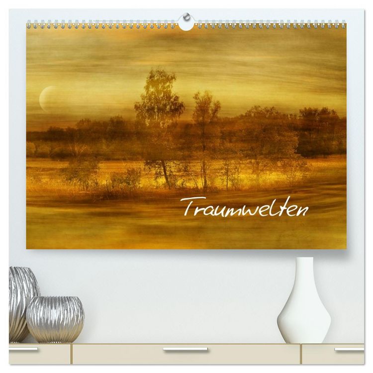 Produktbild: Traumwelten (hochwertiger Premium Wandkalender 2026 DIN A2 quer), Kunstdruck in Hochglanz