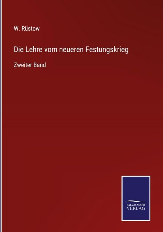 Produktbild: Die Lehre vom neueren Festungskrieg