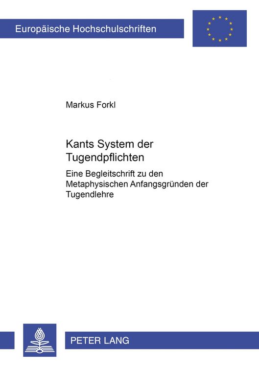Produktbild: Kants System der Tugendpflichten