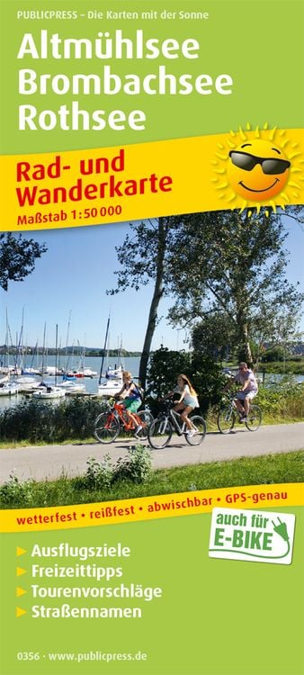 Bild vom Artikel Altmühlsee - Brombachsee - Rothsee 1 : 50 000 vom Autor 