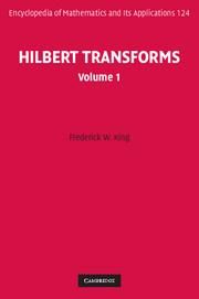 Produktbild: King, F: Hilbert Transforms 2 Volume Hardback Set
