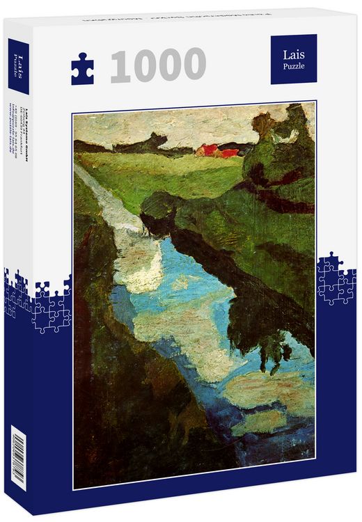 Produktbild: Lais Puzzle Paula Modersohn-Becker - Moorgraben 1000 Teile