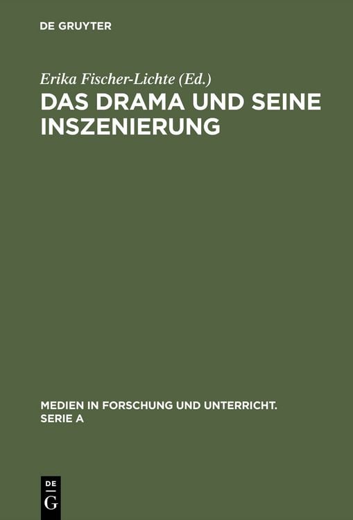 Produktbild: Das Drama und seine Inszenierung