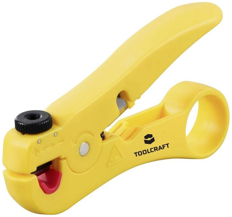 Produktbild: TOOLCRAFT TO-9627696 Universal Kabelentmanteler Geeignet f&uuml;r UTP-Datenkabel, STP-Datenkabel 3.5 bis 9 mm