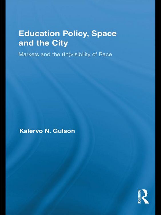 Produktbild: Education Policy, Space and the City