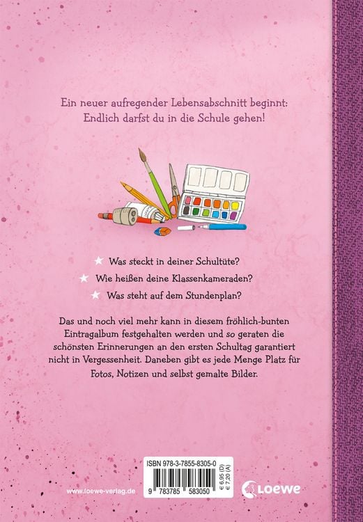 Produktbild: Mein erster Schultag - M&auml;dchen