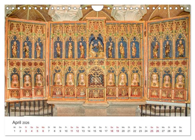 Produktbild: Abtei Marienstatt (Wandkalender 2026 DIN A4 quer), CALVENDO Monatskalender