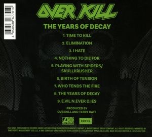 Produktbild: The Years Of Decay