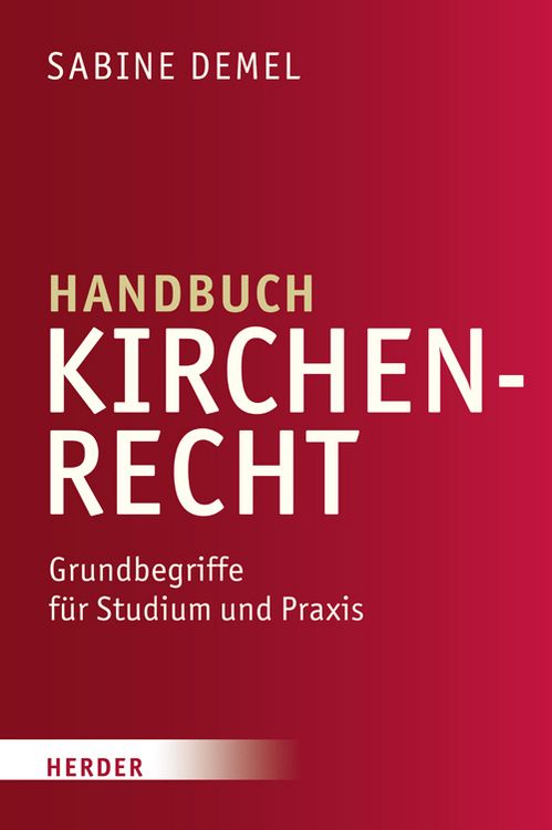 Produktbild: Handbuch Kirchenrecht