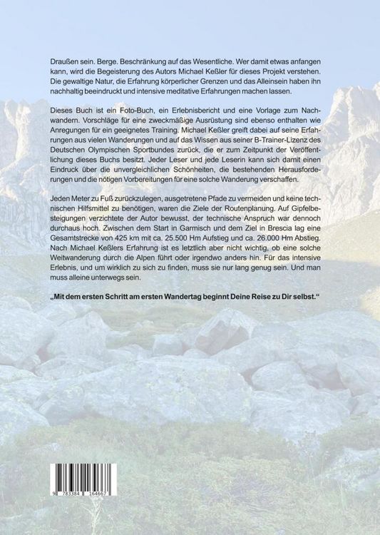 Produktbild: Alleine &uuml;ber die Alpen