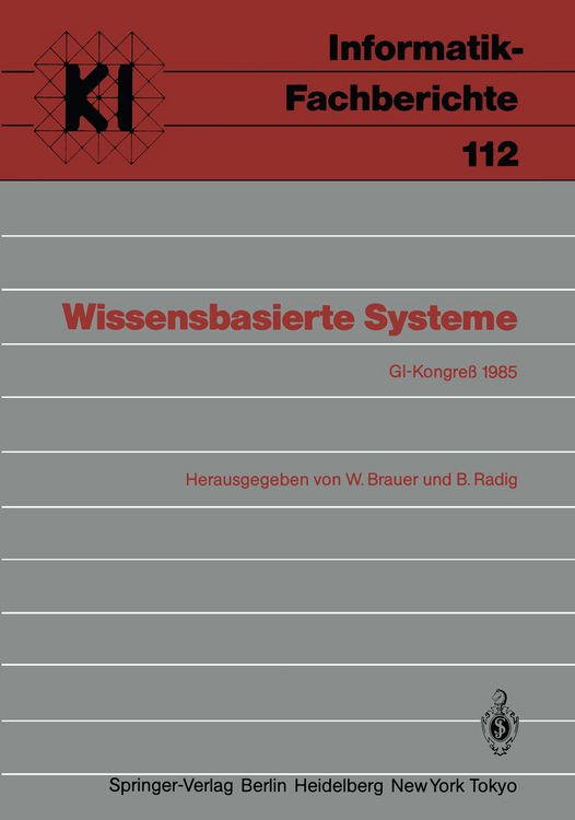 Produktbild: Wissensbasierte Systeme