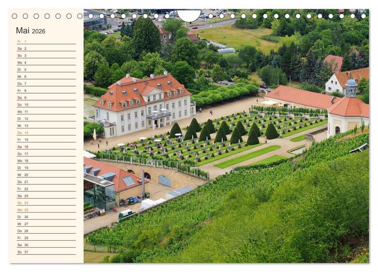 Produktbild: Vom Erzgebirge bis Neuseenland - Impressionen aus Sachsen (Wandkalender 2026 DIN A4 quer), CALVENDO Monatskalender