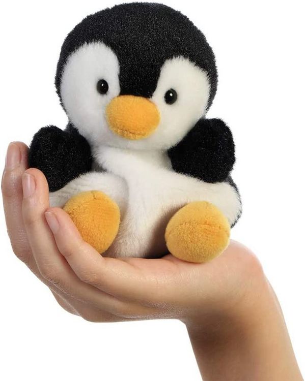 Aurora World Palm Pals Snowy Eule – Kuscheliges Plüschtier, 13cm, Weiß, Waschbar