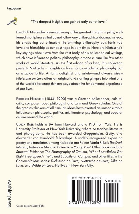 Produktbild: Nietzsche on Love