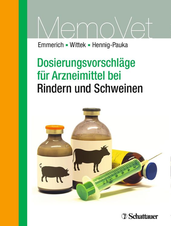 Produktbild: Dosierungsvorschl&auml;ge f&uuml;r Arzneimittel bei Rindern und Schweinen