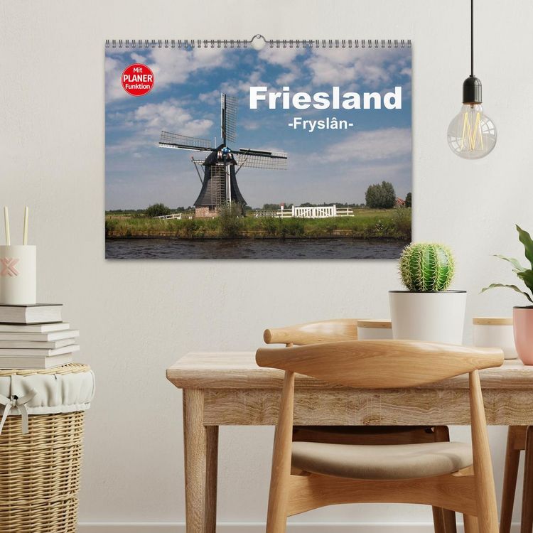 Produktbild: Friesland - Fryslan (Wandkalender 2026 DIN A3 quer), CALVENDO Monatskalender