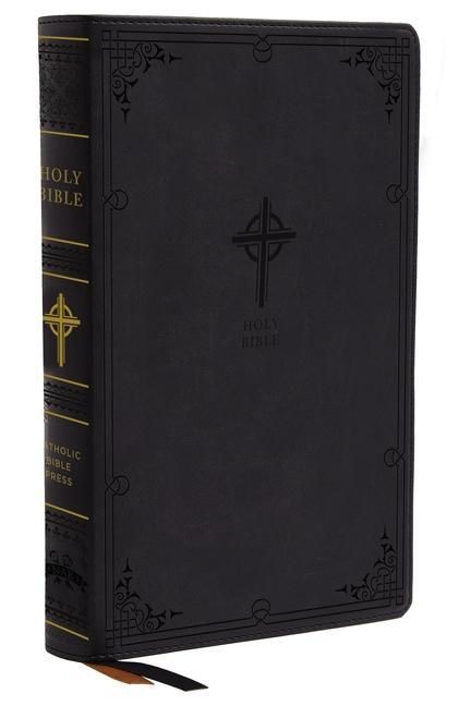 Produktbild: Nabre, New American Bible, Revised Edition, Catholic Bible, Large Print Edition, Leathersoft, Black, Thumb Indexed, Comfort Print