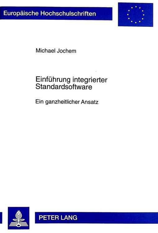 Produktbild: Einf&uuml;hrung integrierter Standardsoftware