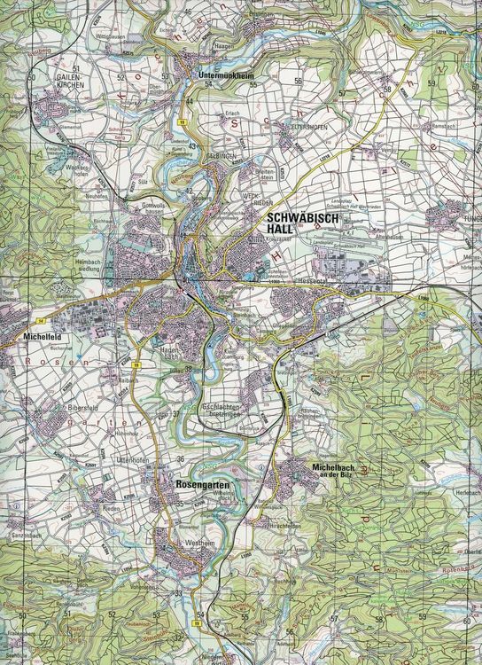 Produktbild: Schw&auml;bisch-Hall 1 : 50 000