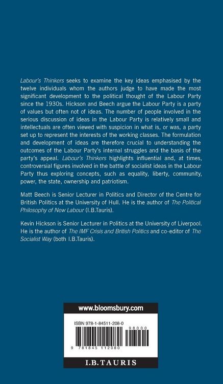 Produktbild: Labour's Thinkers