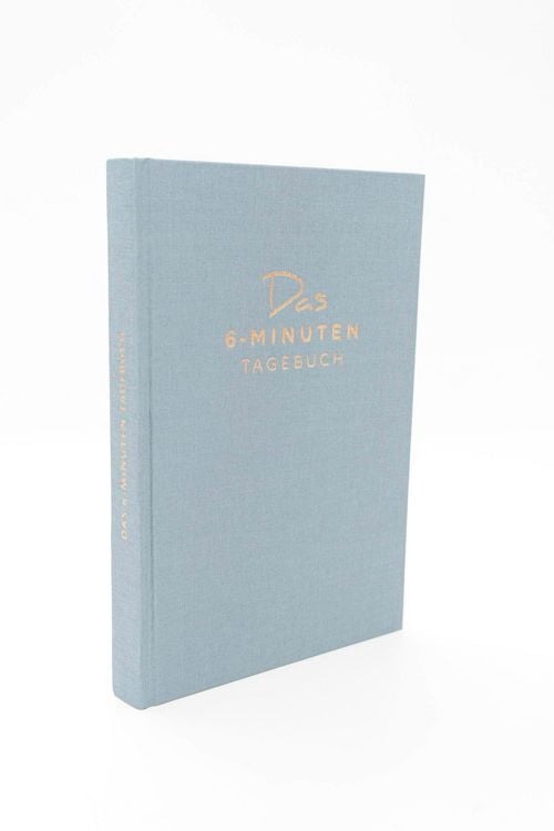 Produktbild: Das 6-Minuten-Tagebuch (opalblau)