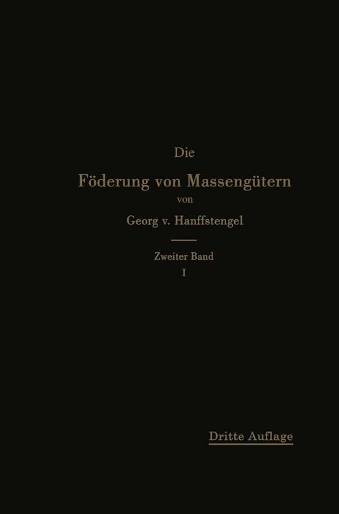 Produktbild: Die F&ouml;rderung von Masseng&uuml;tern