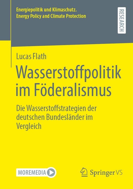 Produktbild: Wasserstoffpolitik im F&ouml;deralismus
