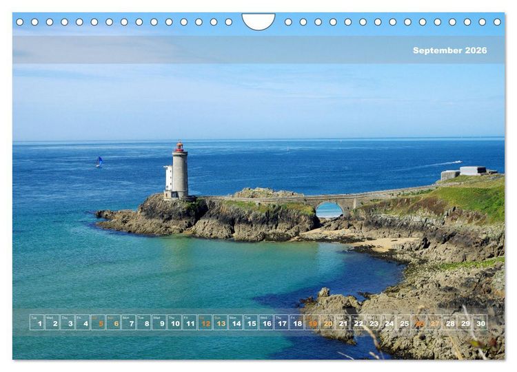 Produktbild: Natural landscape of France (Wall Calendar 2026 DIN A4 landscape), CALVENDO 12 Month Wall Calendar