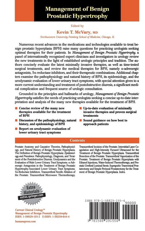 Produktbild: Management of Benign Prostatic Hypertrophy