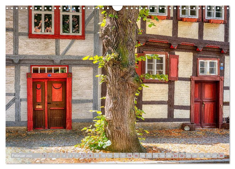Produktbild: Quedlinburg - 1000 Jahre Geschichte im Harz (Wandkalender 2026 DIN A3 quer), CALVENDO Monatskalender