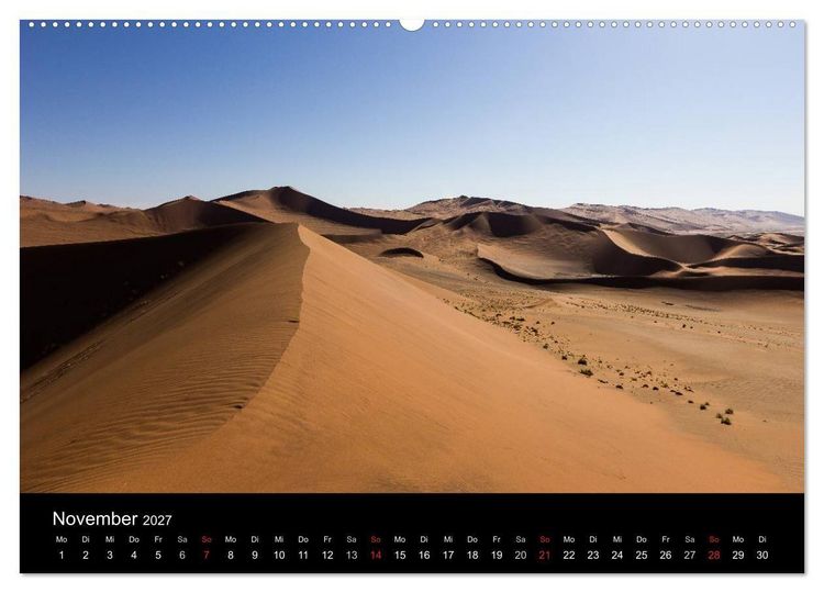 Produktbild: Wundersch&ouml;nes Namibia (Wandkalender 2027 DIN A2 quer), CALVENDO Monatskalender