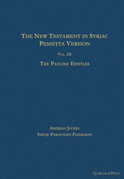 Produktbild: The New Testament in Syriac: Peshitta Version